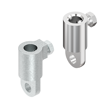 adaptateur pour tringle ronde
