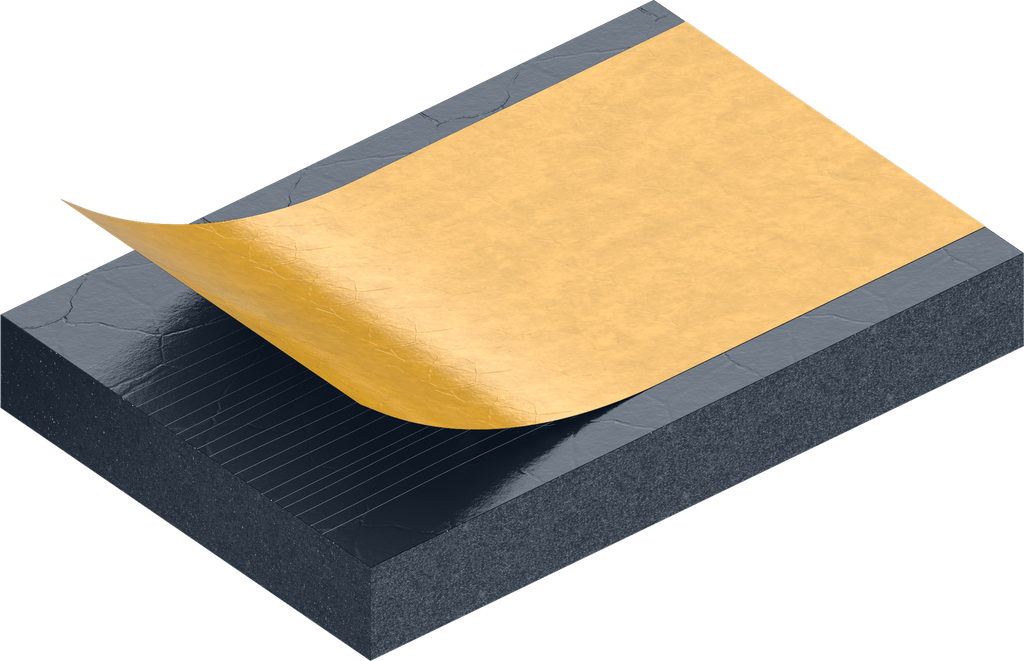 Guarnizione autoadesiva 4 x 20 mm in materiale ignifugo, schiuma siliconica nero a cellule chiuse e autoadesivo