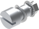 Insert slot 1.5 x 3, Zinc die matt chromed