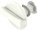 Wing knob insert, Polyamide GF pure white
