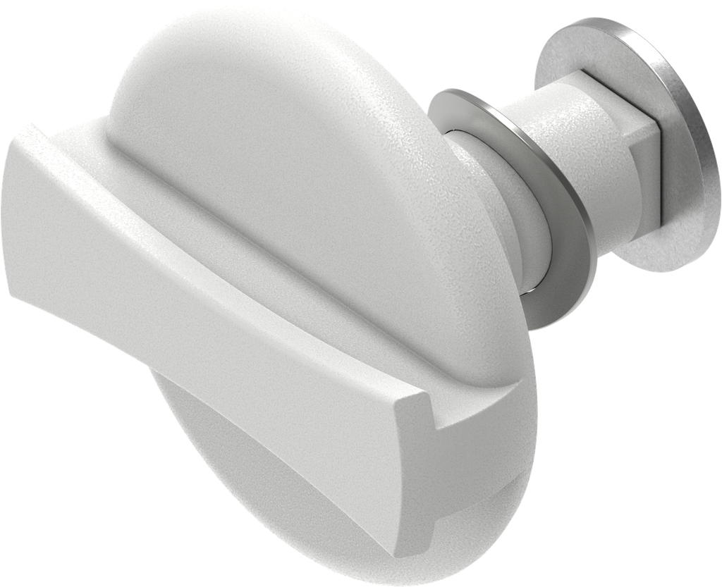 Wing knob insert, Polyamide GF signal white
