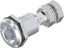 Draai-span-slot driekant 6,5, Zamak verchroomd