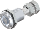 Draai-span-slot driekant 6,5, Zamak verchroomd