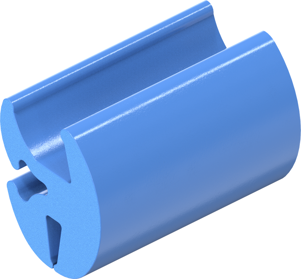 Profilo di bloccaggio, silicone (materiale solido) 60 ± 5 Shore A