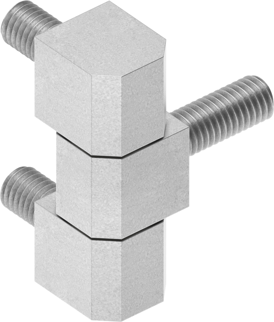 180° Hinge, Steel zinc-plated