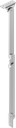 Klepuitzetter links, RVS 304