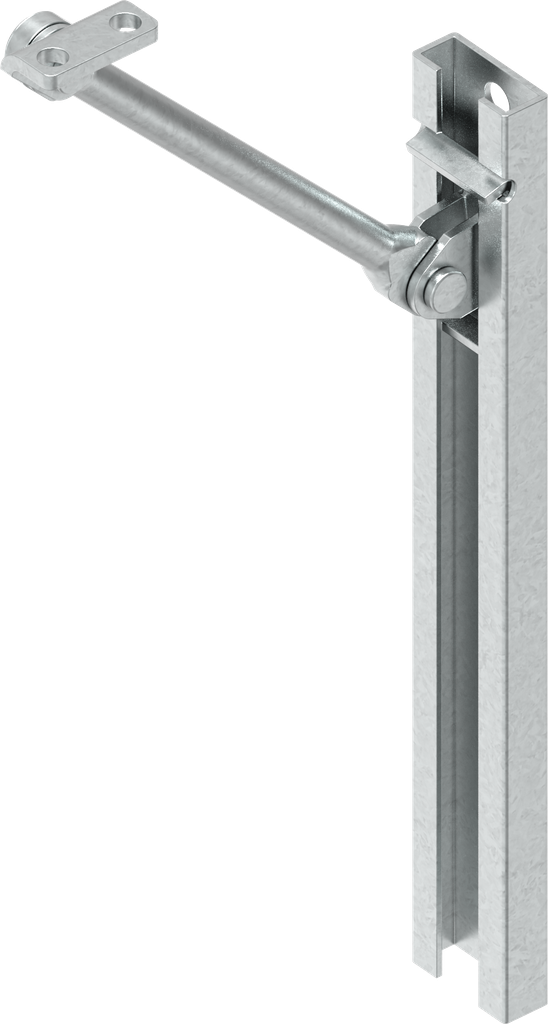 Retenedor de puerta, acero galvanizado