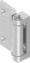 180° Hinge, Zinc die raw