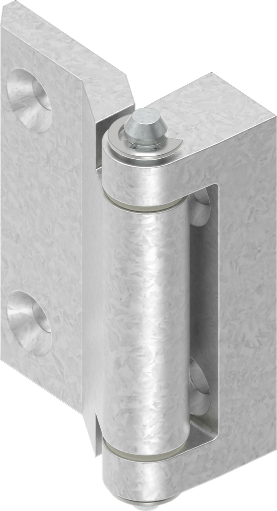 180° Hinge, Zinc die raw