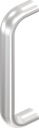 Asa en forma de estribo, aluminio anodizado