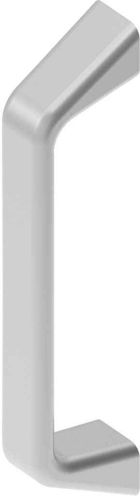 Bow-type handle, Die-cast aluminium blank