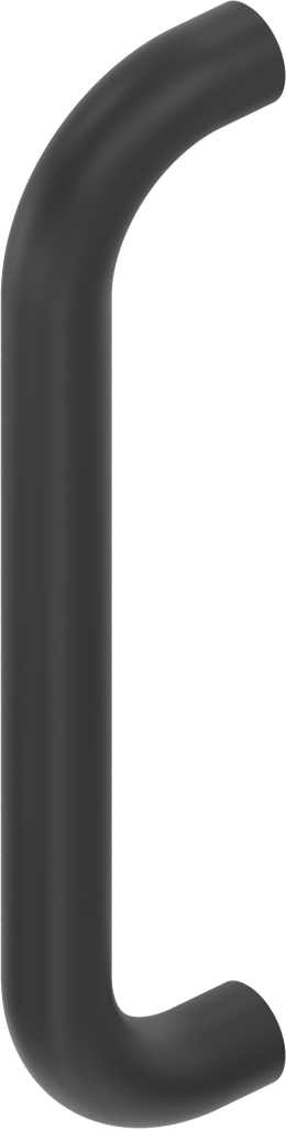 Asa en forma de estribo, aluminio revestido con plástico negro