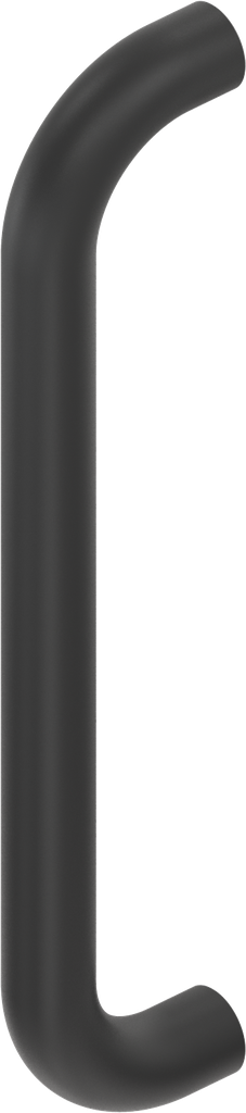 Handgreep, Aluminium zwart plastic gecoat