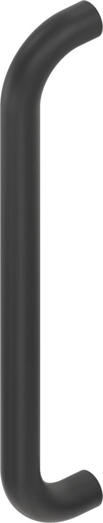 Bow-type handle, Aluminium black plastic-coated