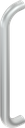 poignée, aluminium brillant
