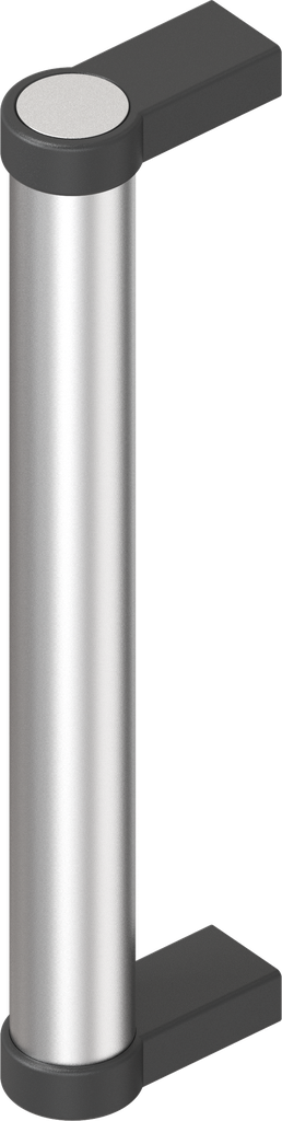 Buisgreep, Aluminium geanodiseerd