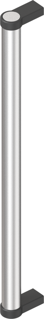 Buisgreep, Aluminium geanodiseerd