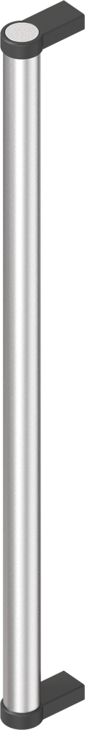 Buisgreep, Aluminium geanodiseerd