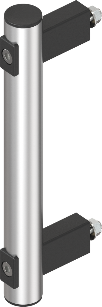 Rohrgriff, Aluminium eloxiert