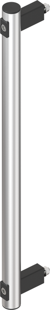 Maniglia tubolare, alluminio anodizzato