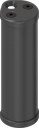 Asa para bordes, aluminio negro
