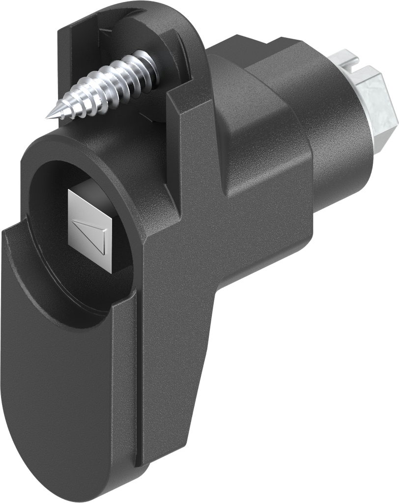 module avec rotor carré 7, polyamide GF noir