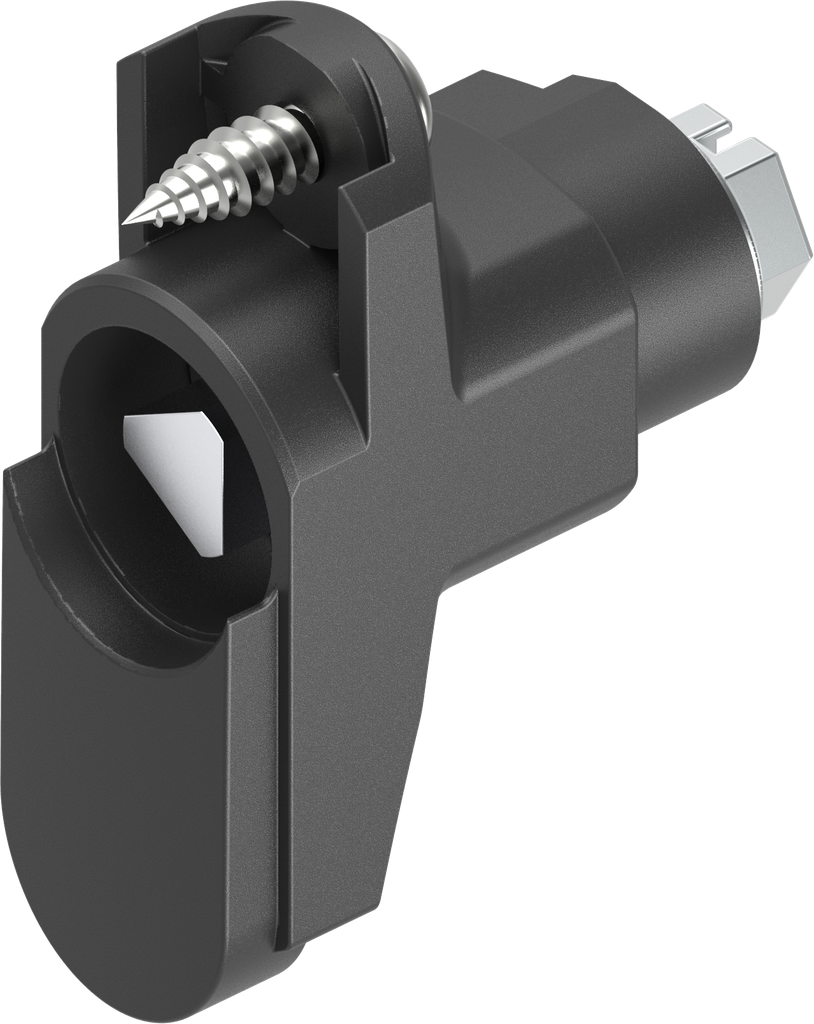 Module met driekant 8 bediening, polyamide GF zwart