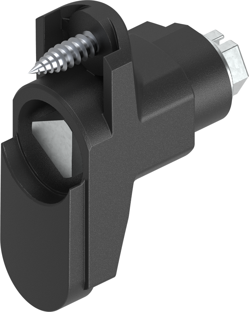 Modulo con inserto triangolo 10, poliammide GF nero