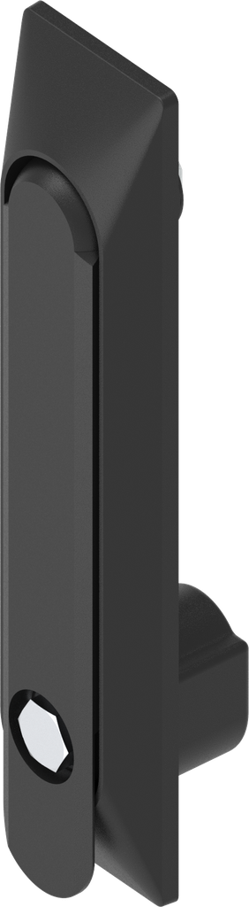 Zwenkgreep 1150 met universele behuizing met bediening buitenzeskant SW 11, polyamide en GD-Zn (Zamak) zwart gepoedercoat