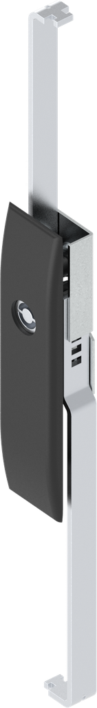 Sleutelschild voor sluitstangen met bediening Daimler Benz, polyamide GF zwart