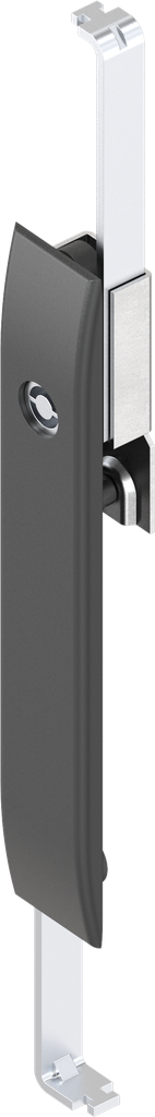Escutcheon with rods with insert Daimler Benz, Polyamide GF black