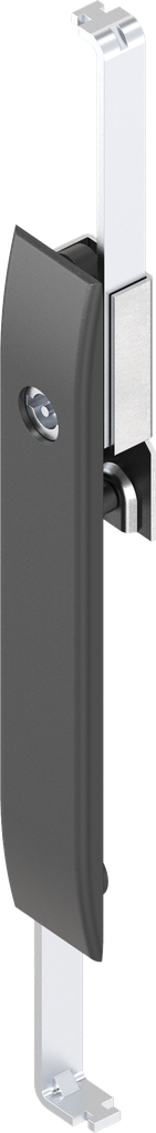 capotage avec crémones avec rotor double barre 3, polyamide GF noir