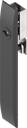 capotage pour crémones avec rotor double barre 3 et cache-entrée, polyamide GF noir