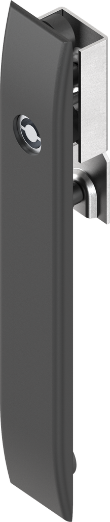 Escutcheon for rods with insert Daimler Benz, Polyamide GF black