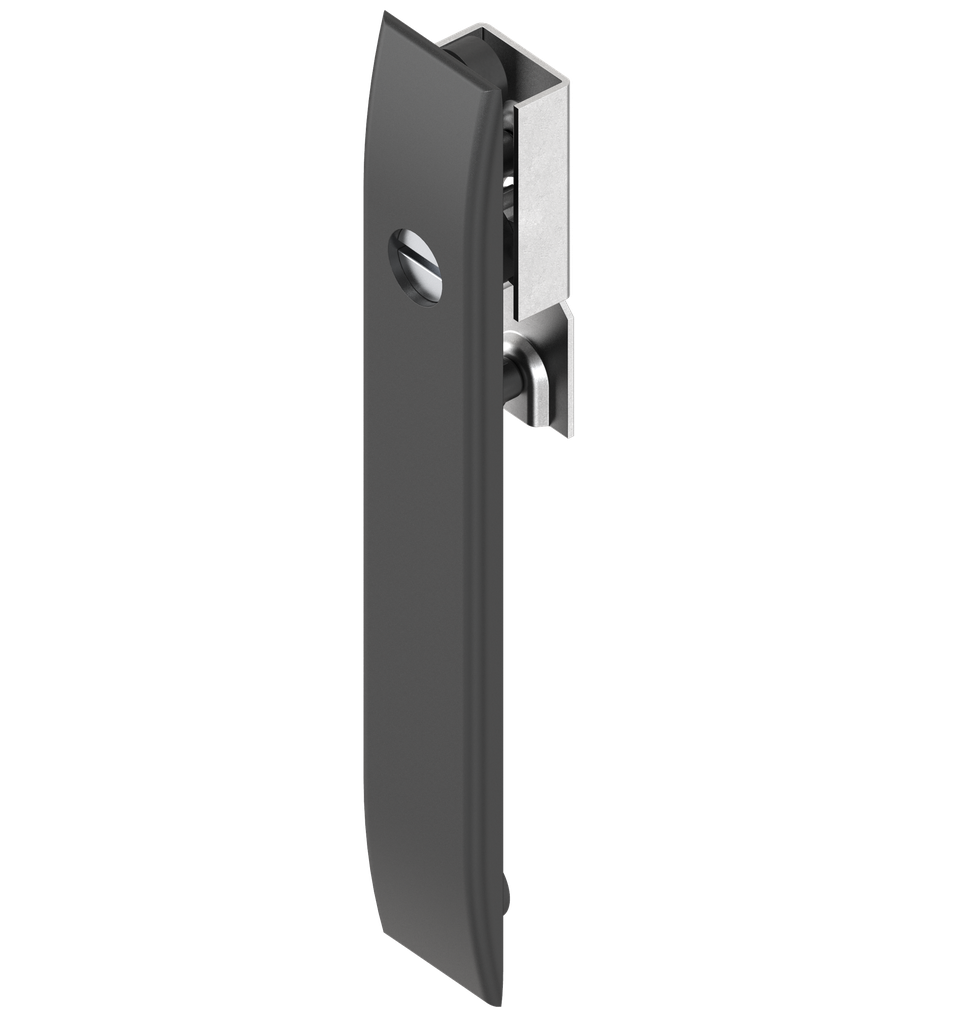 Embellecedor para varillas con inserto ranura 2 x 4, poliamida GF negro