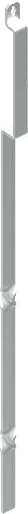 tringle plate à torsion pour la partie inférieure, aluminium