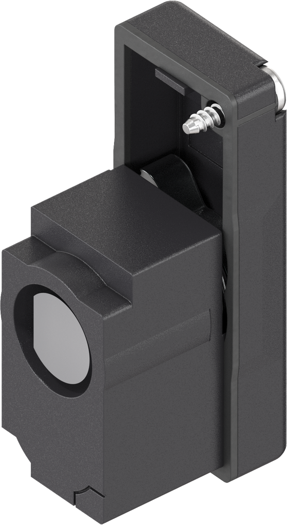 Locking set with insert Eastern Europe Ø 13 half-round, Polyamide GF black