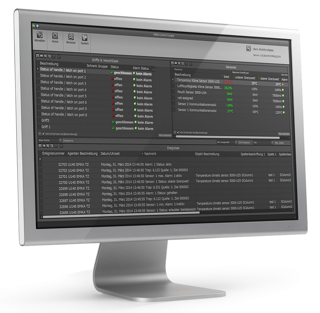 EMKA Control Cockpit, uitbreiding voor 48 extra systemen (control unit); 