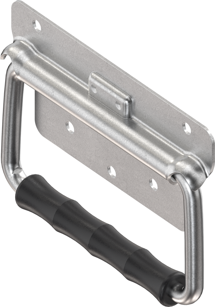 Asa plegable con resorte de lámina, acero galvanizado DS más Top Coat