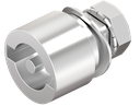 Inserto doppia aletta 3, acciaio inox AISI 316