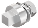 Inserto quadro 7, acciaio inox AISI 316