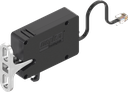 Cierre de un punto con apertura de emergencia, Basic delayed Re-Lock, poliamida GF negro