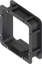 Telaio distanziale schiumato per Ts = 60 mm, ABS nero