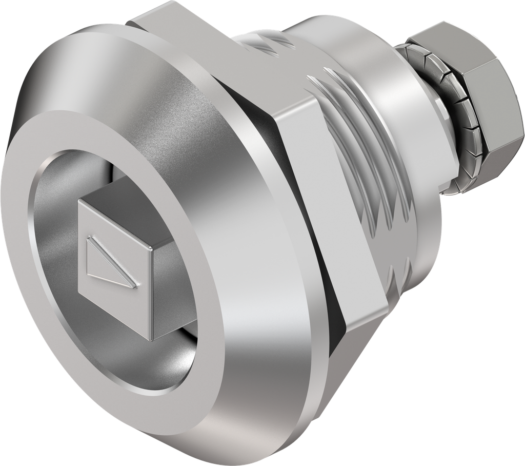 Trilvastslot VK8 met markering RVS 316