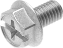 Tornillo M6 x 10, acero galvanizado