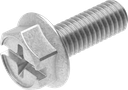 Borgmoer M6 x 16, Staal verzinkt