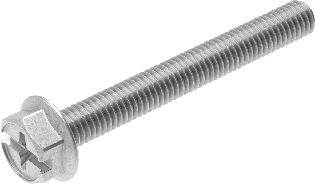 Tornillo M6 x 50, acero galvanizado