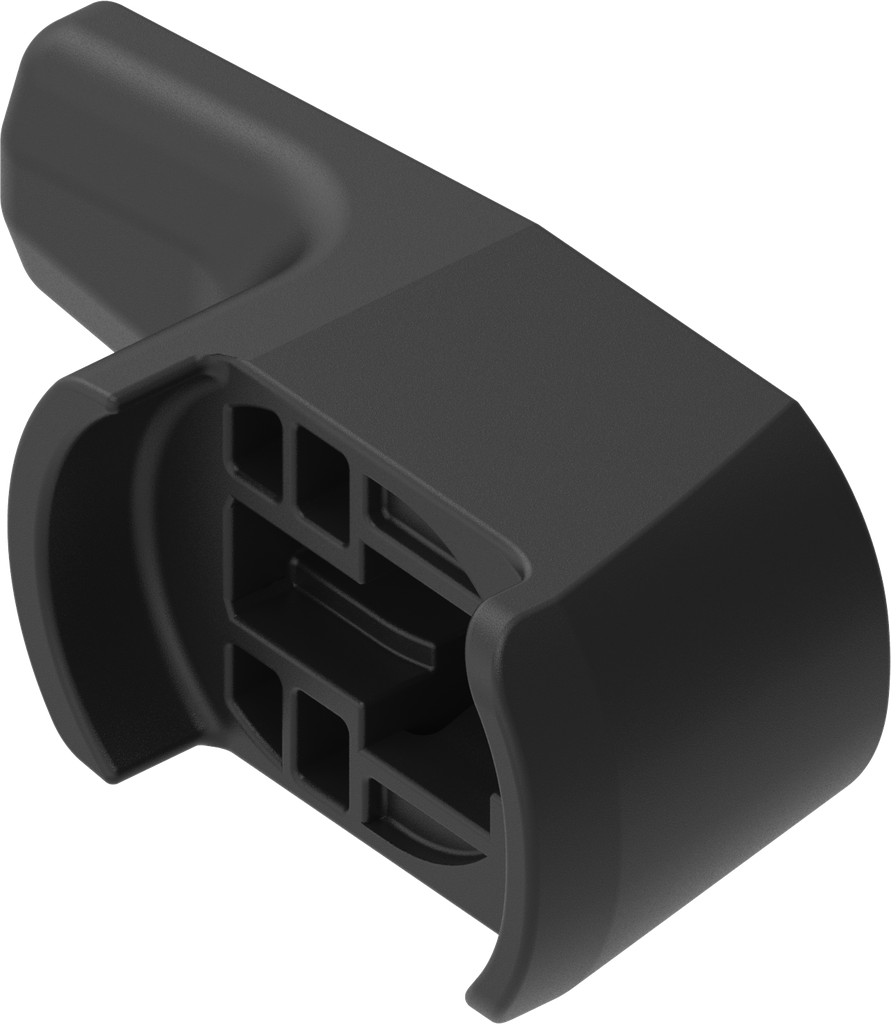 came d'encliquetage H =18 mm, polyamide GF noir