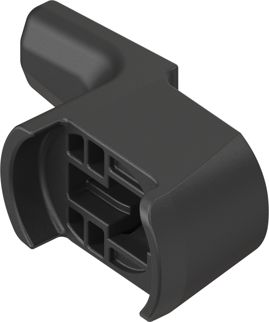 came d'encliquetage H =22 mm, polyamide GF noir