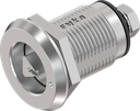 Draai-span-slot driekant 7 links met aanduiding, RVS 316